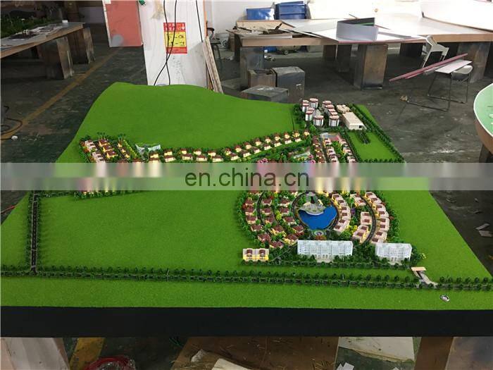 Acrylic 3d miniature real estate architectural scale model