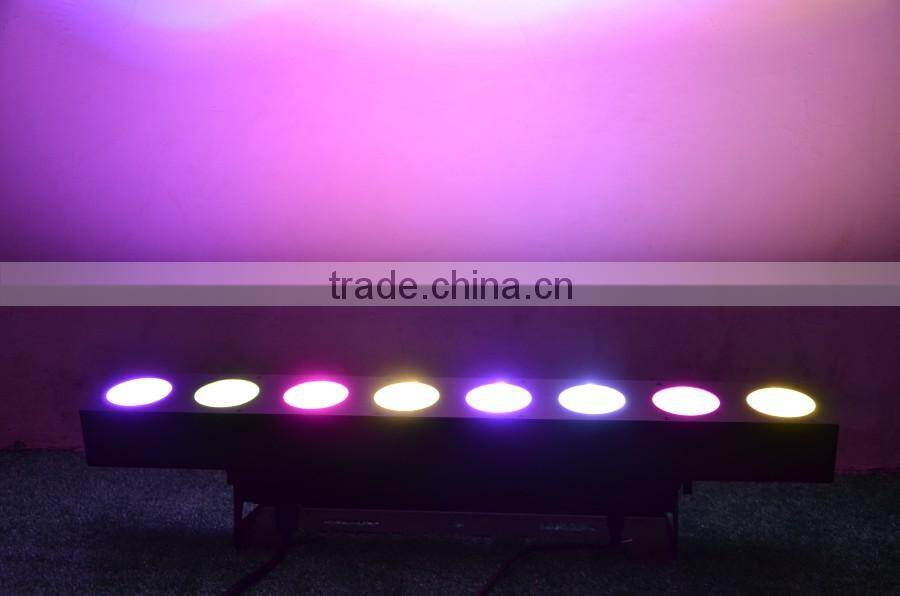 8PCS*30W RGB Three in one COB Led Wall Washer Bar Light