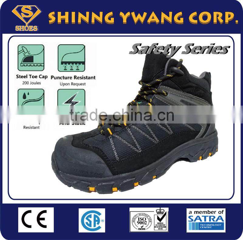 Wholesale Leather Steel Toe anti water oil workwear