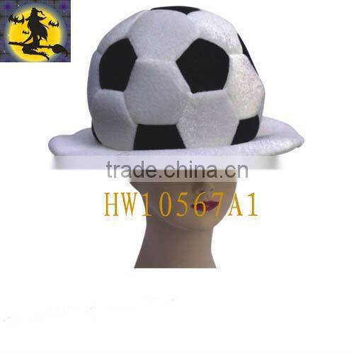 Hot Sale Splicing Cute Party Football Hats for Fan's Club