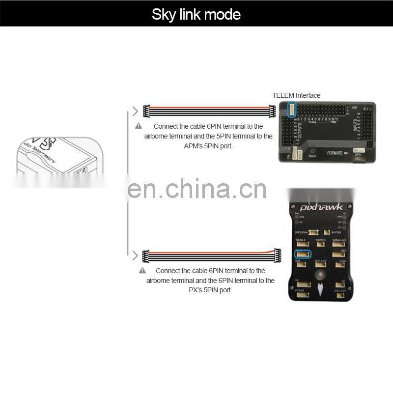 XROCK V5 915Mhz/433Mhz 1000mw Radio Telemetry Module Transmitter Receiver for Pixhawk/APM2.8 Flight Control UAV Drone