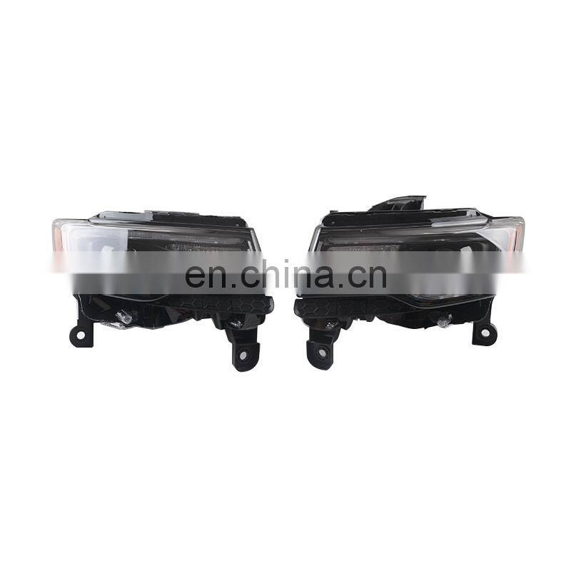 Offroad 4x4 Auto Part Led Headlight with yellow side for Jeep Grand Cherokee 14-16 Car HID Headlamp