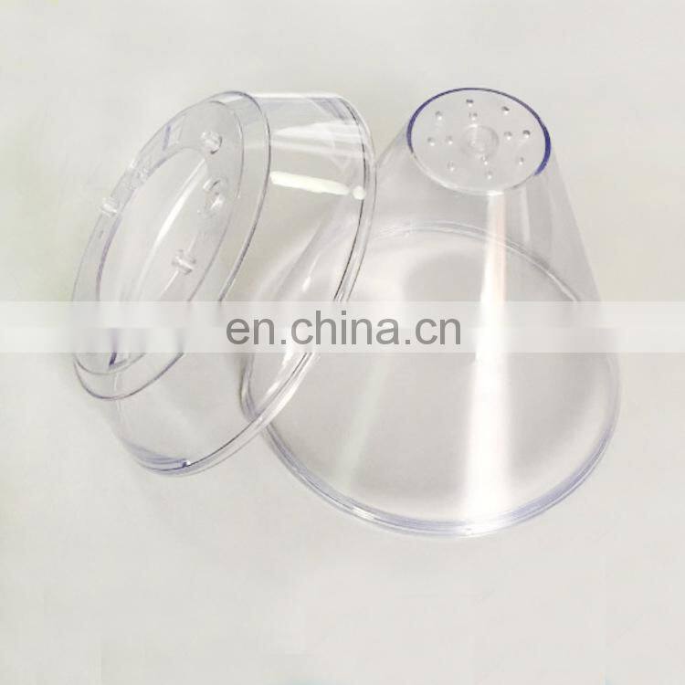 ShenZhen Manufacturer High Transparent PC Dome Cover Injection Molding Security Camera Dome Cover Plastic mold injection