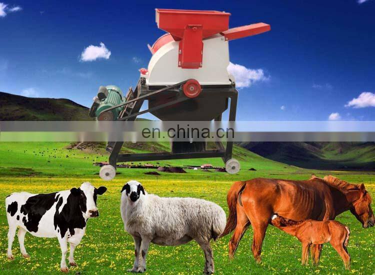 multifunct corn maize sorghum agriculture mini high speed chaff cutter small silage fodder chaff cutter machine