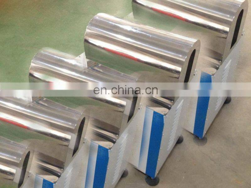 Automatic sugarcane peeling and processing machine and skiving machine