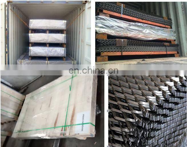Mild Steel Expanded Metal Mesh Sheet for Building Facade Panel