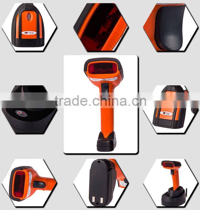 Trade Assurance RD2800 usb wireless barcode scanner database with USB interface to connect with computer usb barcode scanner