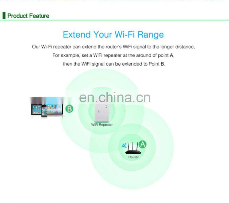 SDS1260 ALLINGE Wireless Wifi Repeater Wifi Range Extender 300Mbps Network Wi fi Amplifier Signal Booster Repetidor Wifi Access Po