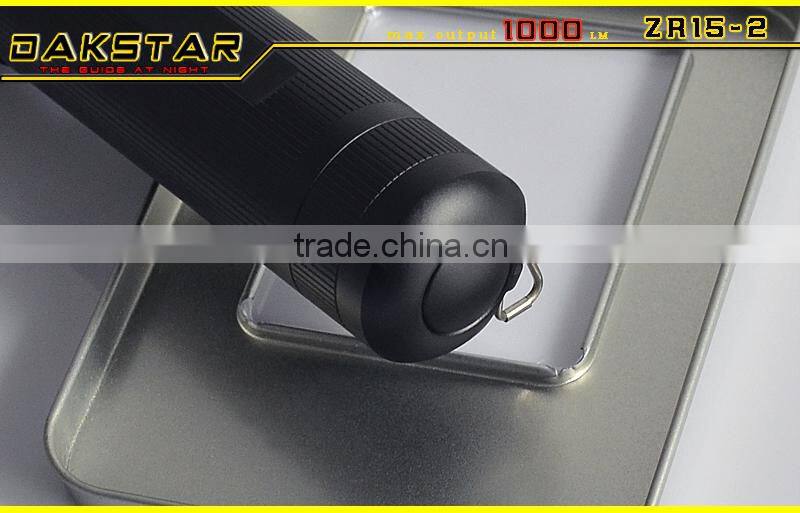 DAKSTAR NEW ZR15-2 XM-L U2 1000LM 18650&26650 Zoom Dimmer Flashlight LED Flashlight