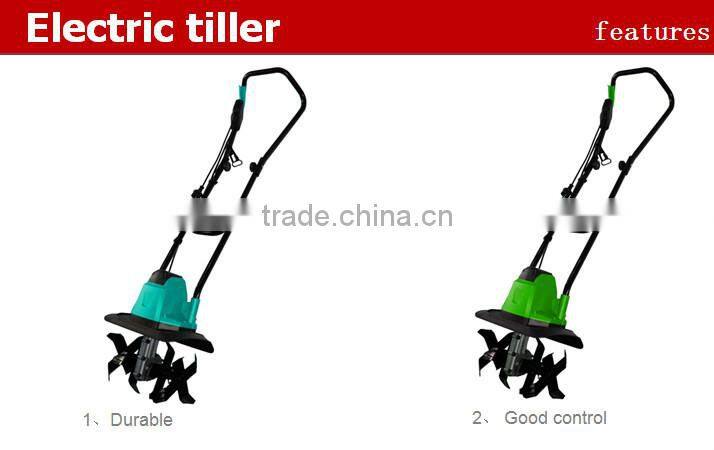 2015 hot selling electric mini tiller and farm machinery cultivators