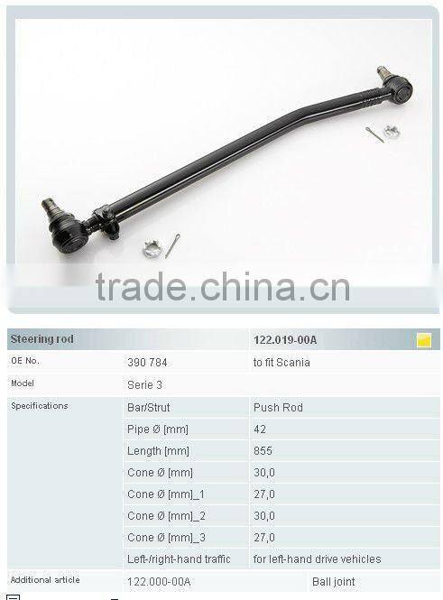 truck parts, Center link 390784 for Scania