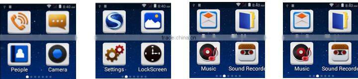 CE ROHS 5.0MP Camera Smart Watch Android dual SIM