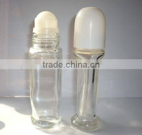 Perfume Bottle Glass cap , small roll on perfume bottle glass