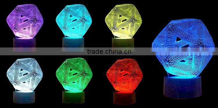 promotional item of 3d led night light