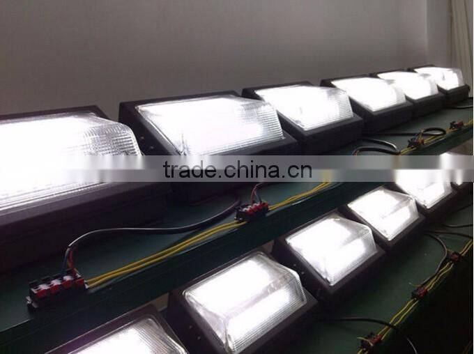 DLC ETC certified 120w led gateway light outdoor wall pack housing