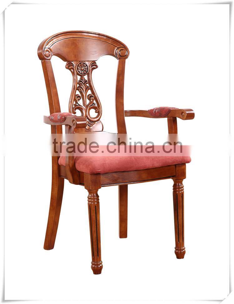 2015 popular design wood furniture restaurant wooden chair