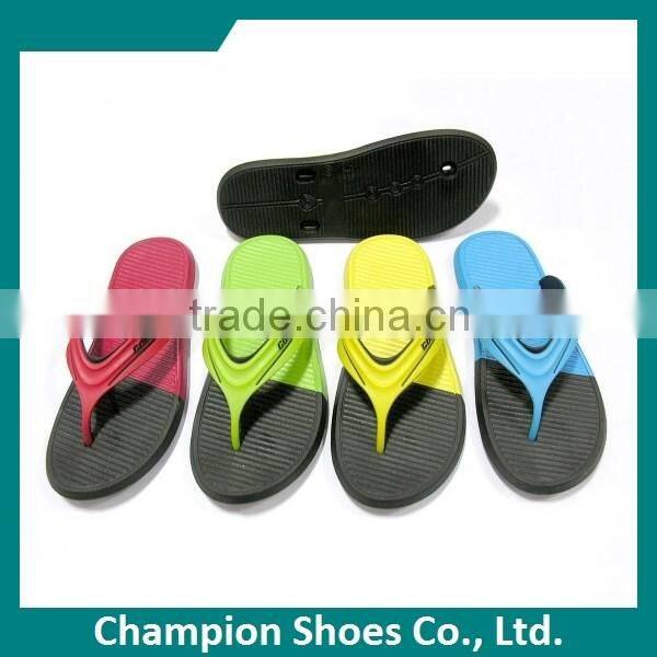 Customized brand pvc slipper pvc air blow slipper