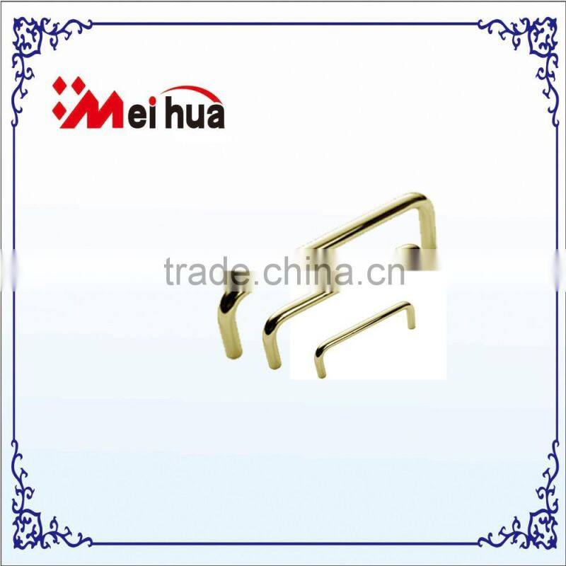 Golden Color U Shaped Furniture Cabinet Pull Handle Handles 304 Stainless Steel Handle