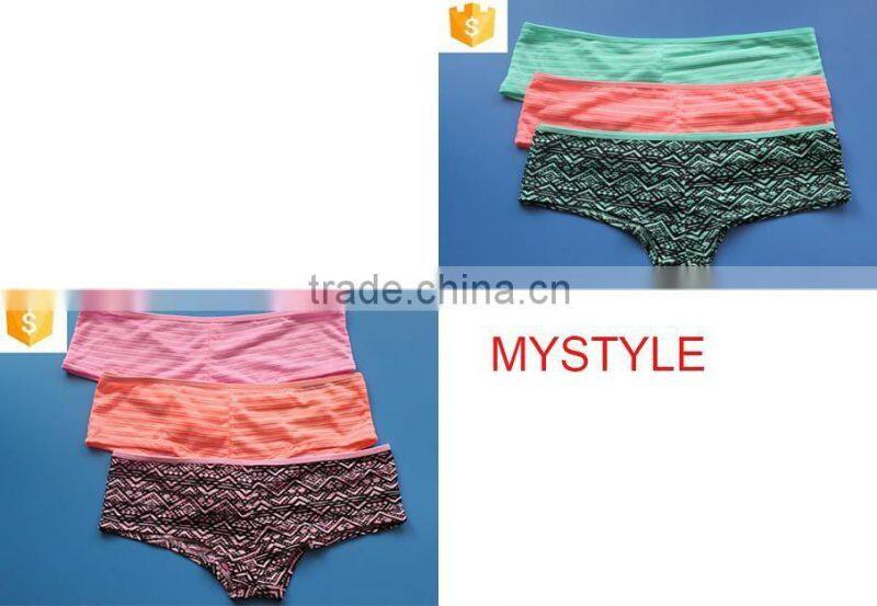 2016 The ladies mutiple stripe boxer shorts