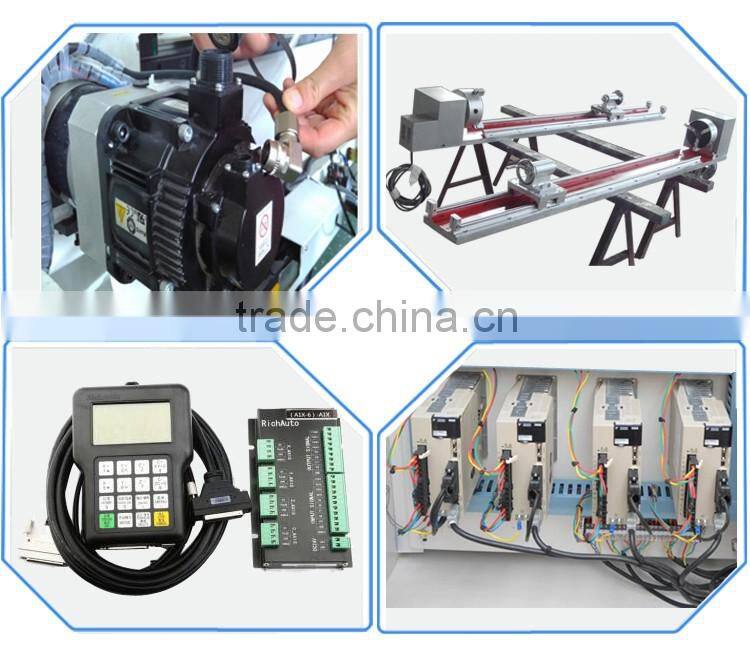 China 4 aix 3d cnc engraving machine for wood furniture