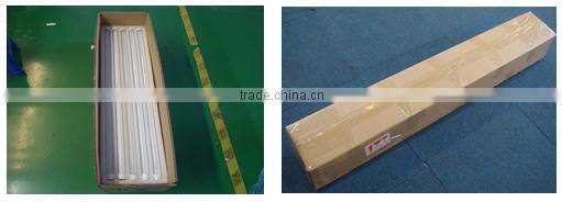 Super high efficiency 130lm/w LED lighting tube 6w 13w 16w T8 led tube with PC cover