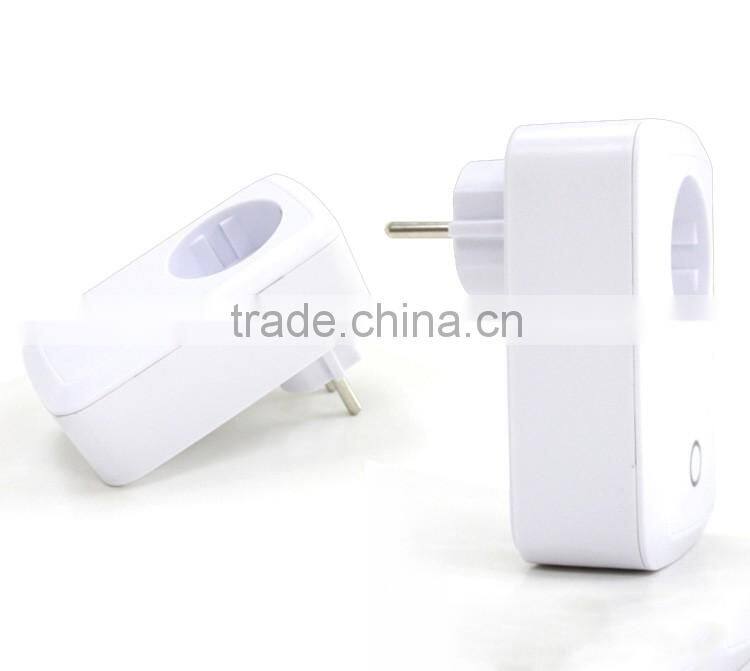 EU standard wifi plug socket compatible for Iphone/Android apps