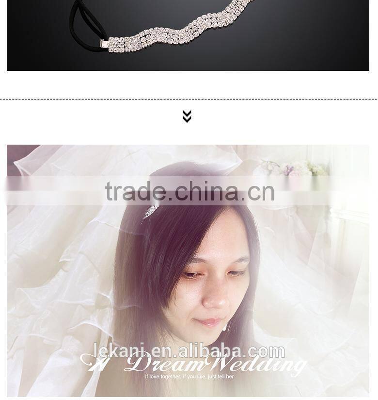 Fancy Women Crystal Wedding Korean Quality Bijoux