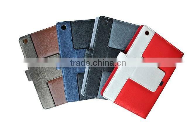 detachable wireless bluetooth leather case , 9.2 inch tablet case