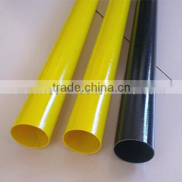 High strength fiberglass hollow tube made by China manufacturer