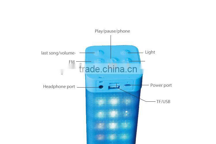 Portable Wireless Bluetooth Speaker Powerful Sound with Build in Microphone Rechargeab