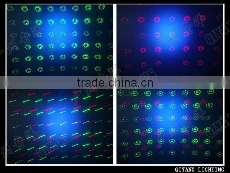 AMAZING full color animation laser light with LED bule effect