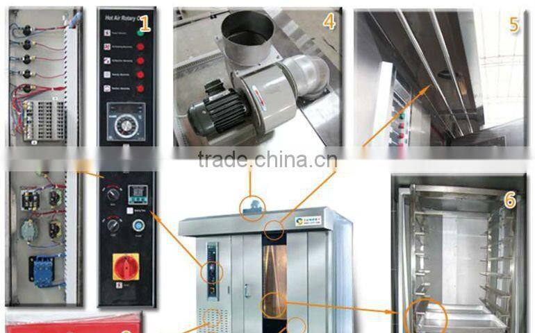 Diesel Rotary Oven 32Trays Rotary Baking Oven Price (SY-RV32D-1 SUNRRY)