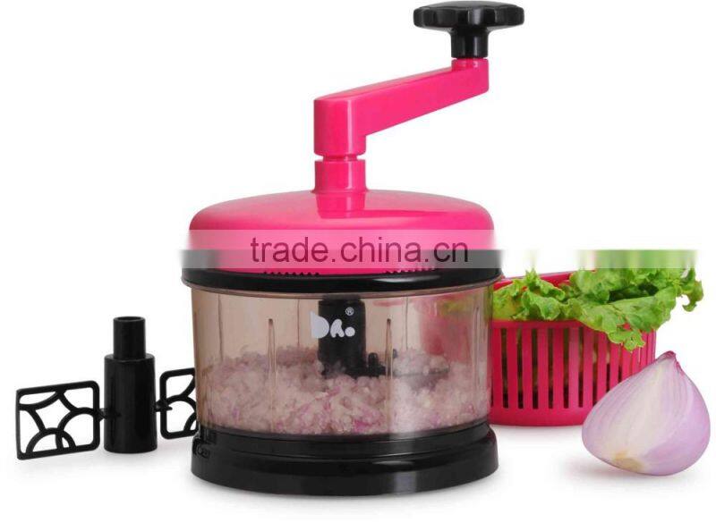 S/S+ABS+PS+PA 19.5*16*23 Kitchen appliances vegetable processor/ Rotary vegetable slicer