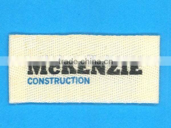 new design high quality custom cotton label