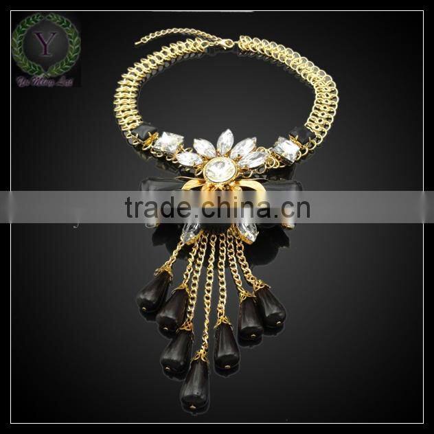 New arrival style wholesale unique gold necklaces