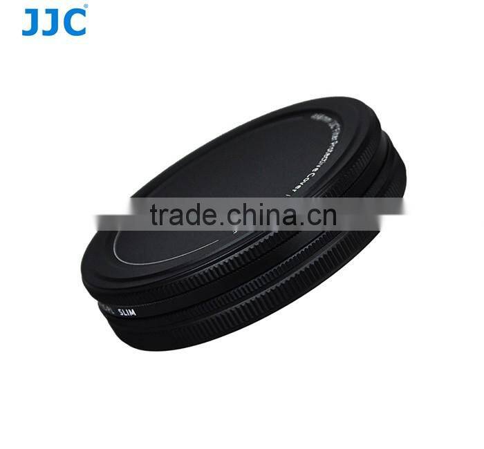 JJC 46mm Metal Screw-In Lens Cap Filter Stack Strorage Case for Camera Filter