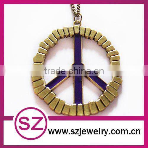 Antique bronze necklace chain design hot sale