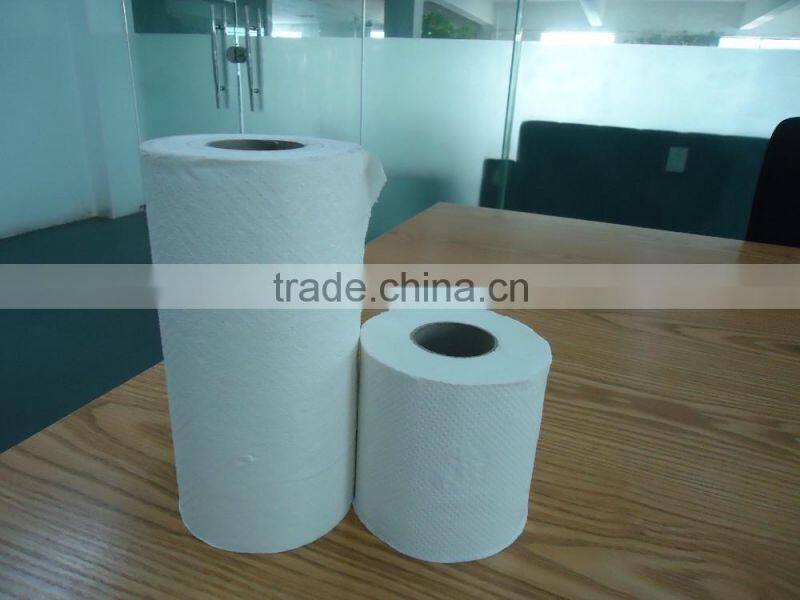 Auto perforating type embossed rewinding toilet paper tissue machine for sale