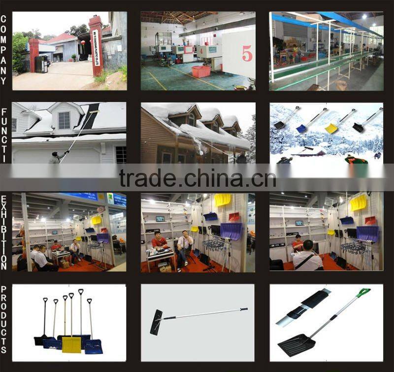 Plastic Snow shovel and Snow Rake against cold below 40degree