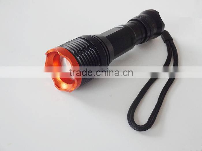 Onlystar GS-9412 focus long distance zoomable emergency torch light high beam