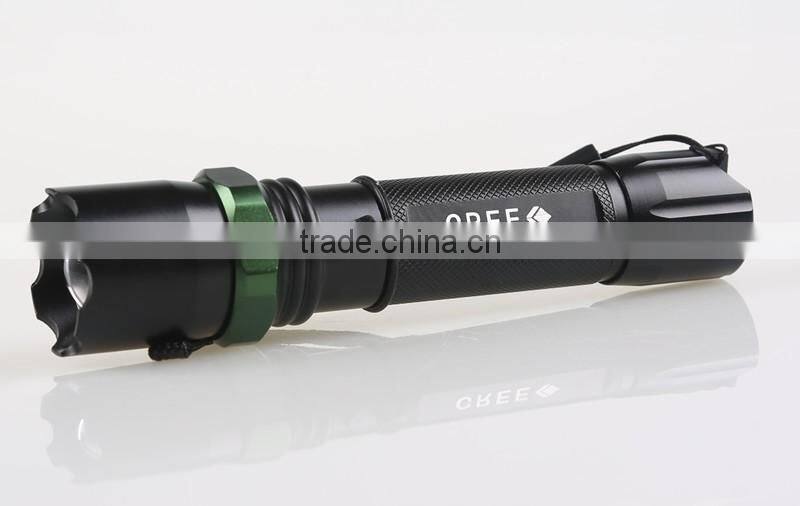 clearance sale Golden mini torch J4 rechargeable waterproof LED flashlights