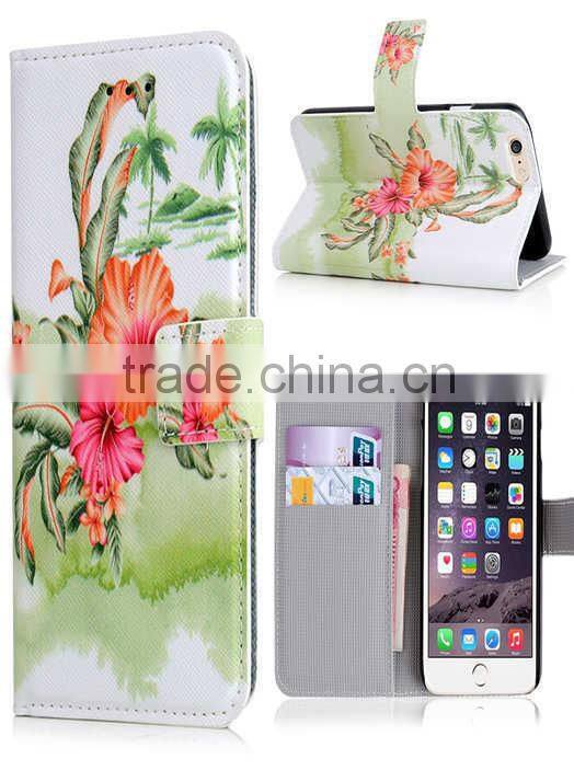 2015 new wholesale hot selling Leather flip wallet mobile phone case cover for Sony xperia Z4