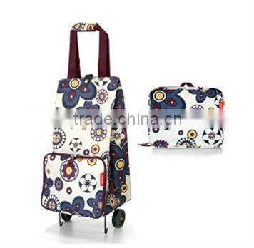 Hot style!foldable shopping bags shopping trolley bag