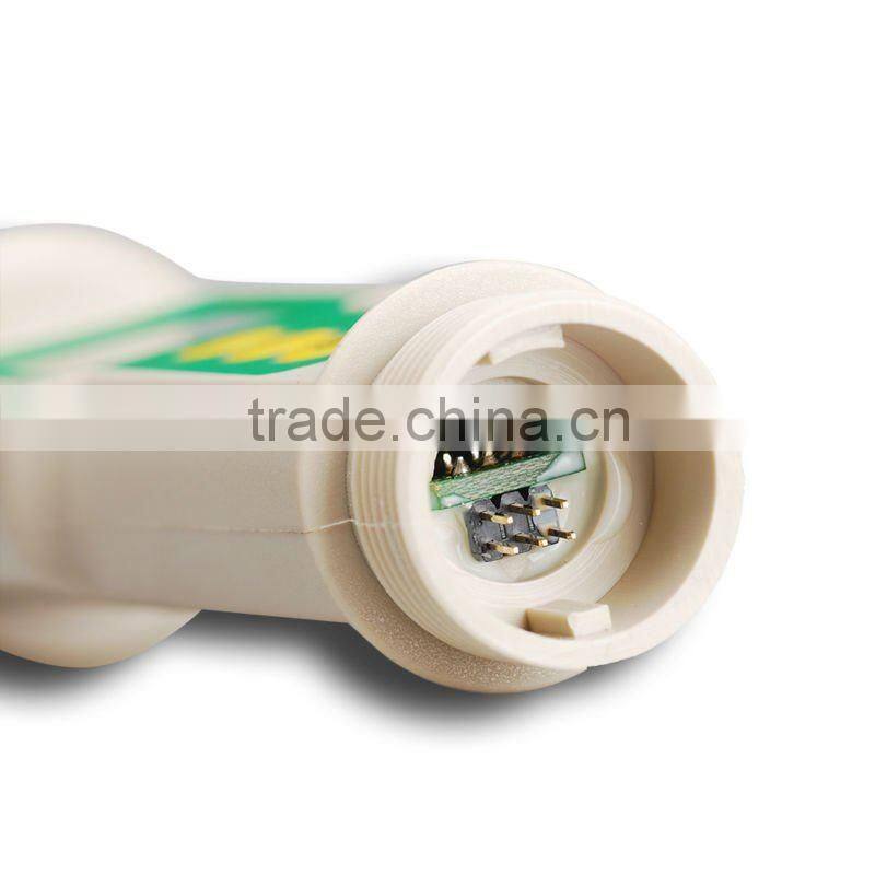 Waterproof Tester with Long Probe 19990 ppm Aquarium 3-in-1 EC CF TDS Meter