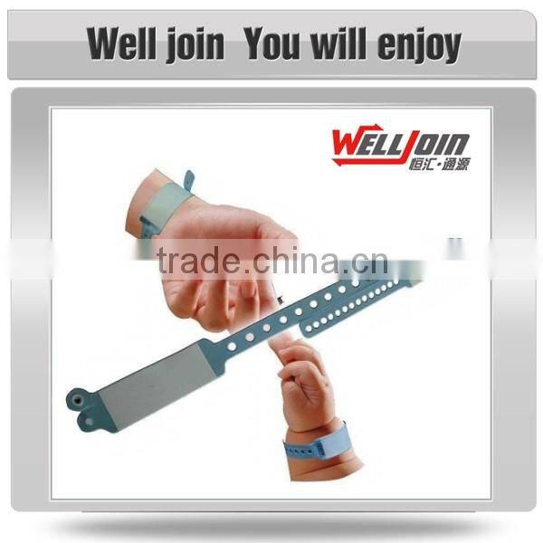 Promotional Printing Logo Tyvek ID Bracelet With Running Number