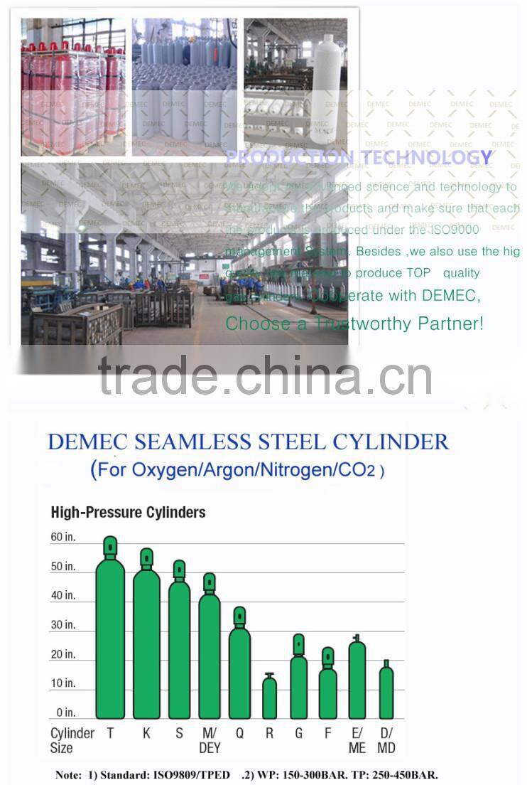 GB11638 standard Dissolved acetylene cylinder 40L