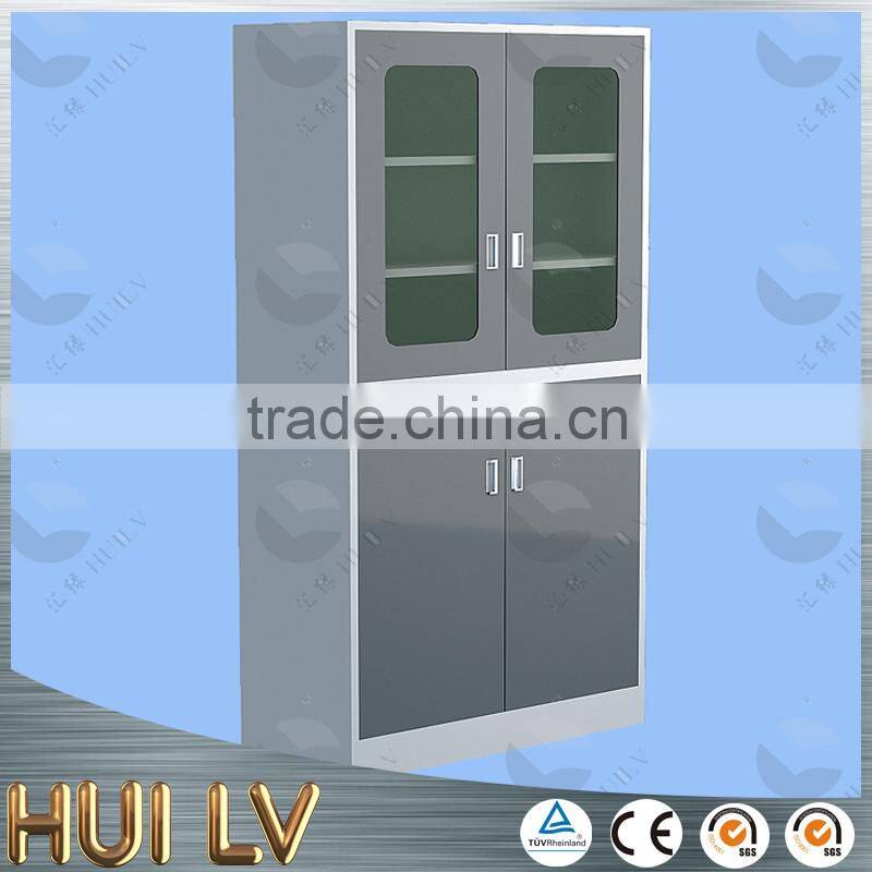 Durable high quality laboratory storage wooden cabinet