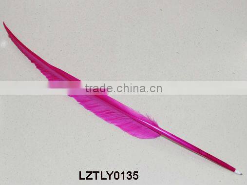 Promotional gifts Goose feather ink pens LZTLY0136