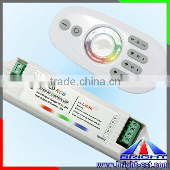2015 HOT!!! RF 2.4G touch dimmer, white, WW+CW, RGB, RGBW led light dimmer with remote