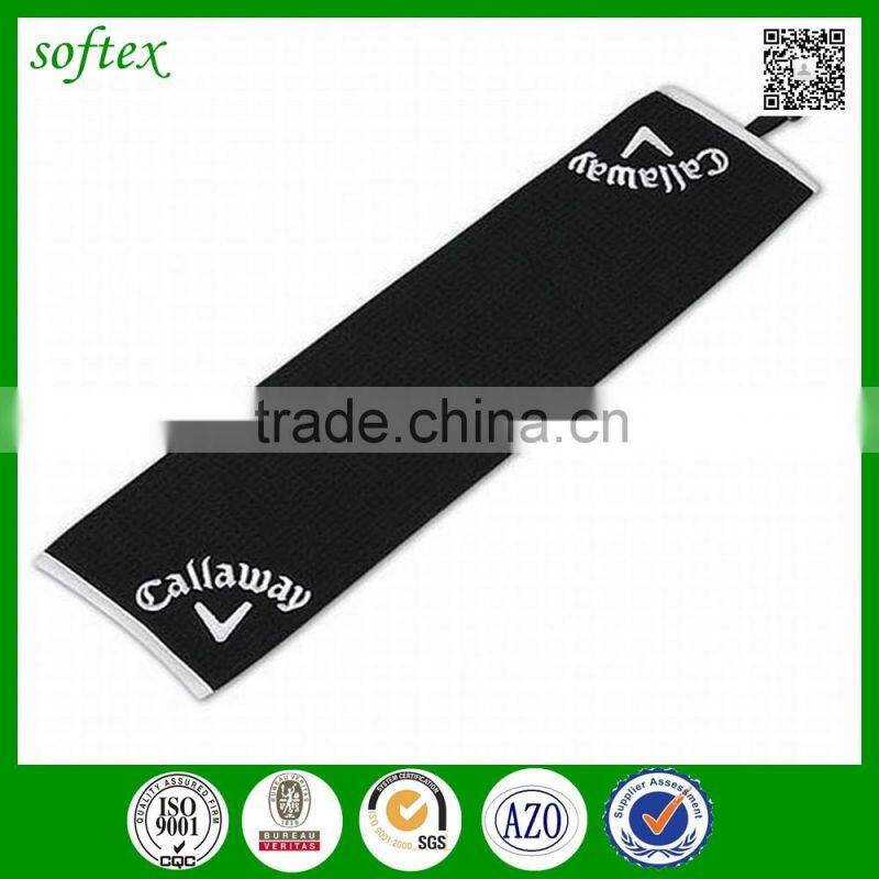 wholesale microfiber golf towels with grommet and hook